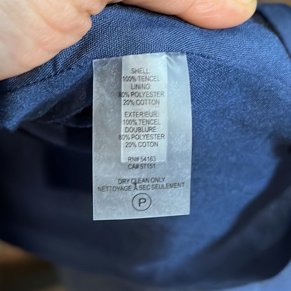 Ivanka Trump shiny denim maxi dress, size 4 - Picture 9 of 9